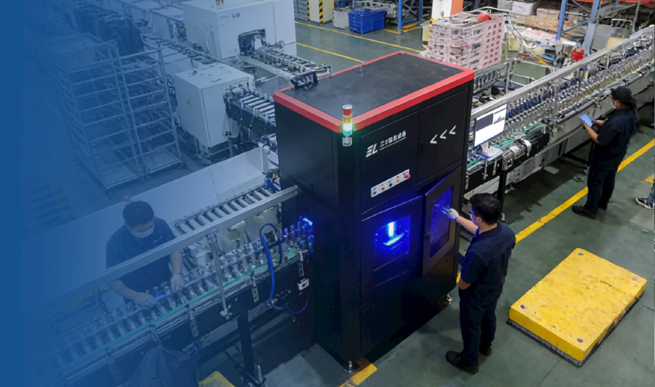 GLASS BOTTLE PRINTING INSPECTION MACHINE